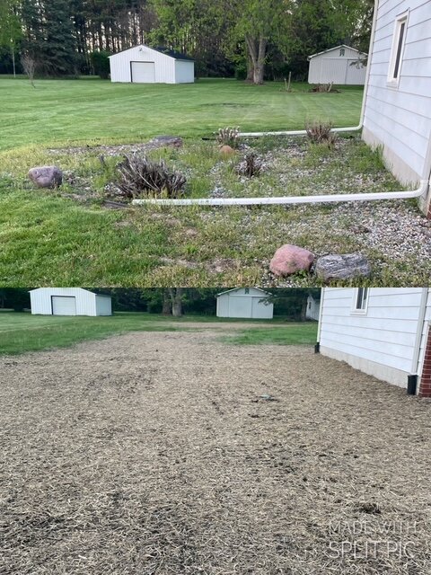 Land clearing and property grading in Ingham County, Michigan