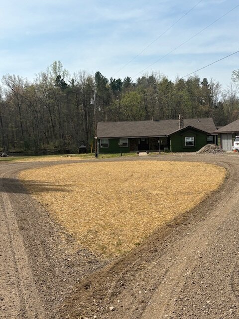 Professional gravel driveway installation in Mason, Michigan