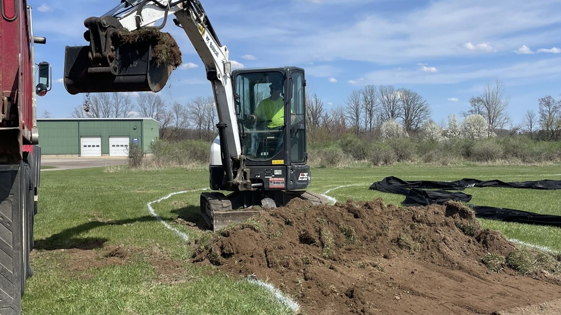 Excavation and site preparation services in Mason, MI