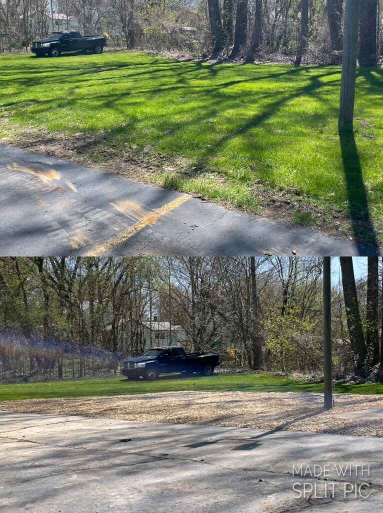 Before & After | Parking Lot & Pads